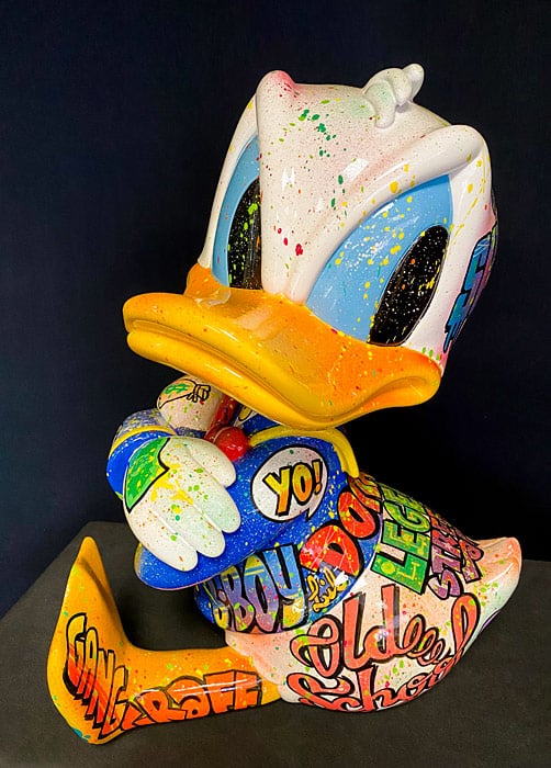 PEPPONE POP ART TEDDY BEAR LOUIS VUITTON STYLE 50 CM SCULPTURE –  Exceptional Objects