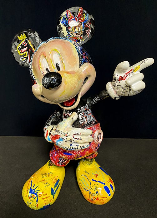 PEPPONE POP ART FUNNY CROWL LOUIS VUITTON STYLE 85 CM SCULPTURE –  Exceptional Objects